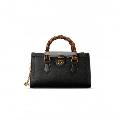 GUCCI DIANA BAMBOO SMALL SHOULDER BAG 735153 (27*15.5*11cm)